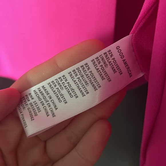 NWT Good American Scuba blazer - Picture 6 of 8